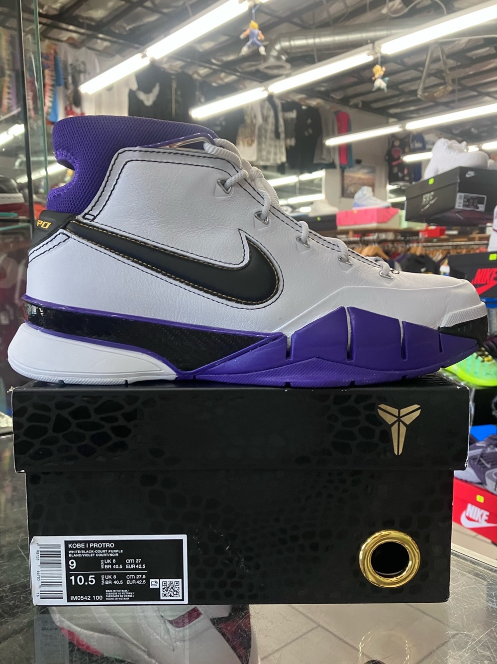 Nike Kobe 1 Protro 81 Pt Game Size 9 - Picture 2 of 9